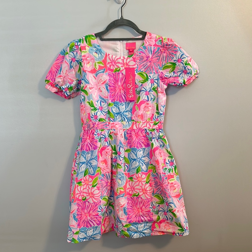Lilly Pulitzer “Take It From Your Mums” Mildred Dress.  Girl 14.  New.